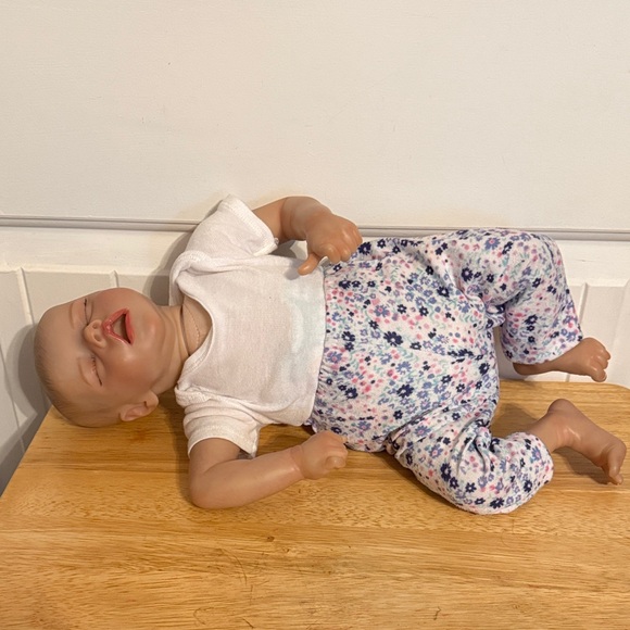 Floral Baby Doll with White Top - Picture 2 of 13